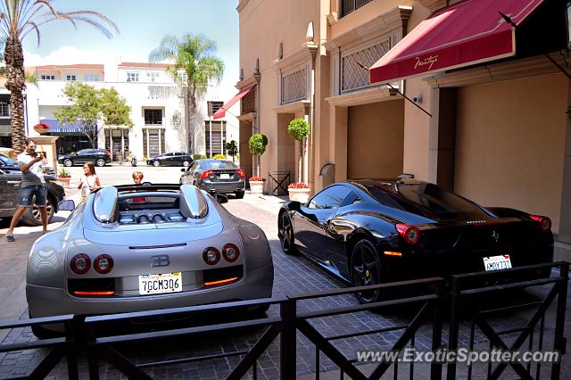 Bugatti Veyron spotted in Beverly Hills, California