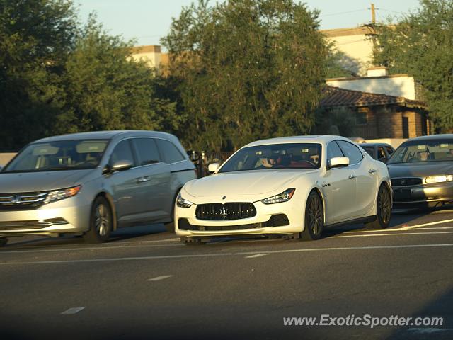 Maserati Ghibli spotted in Tucson, Arizona
