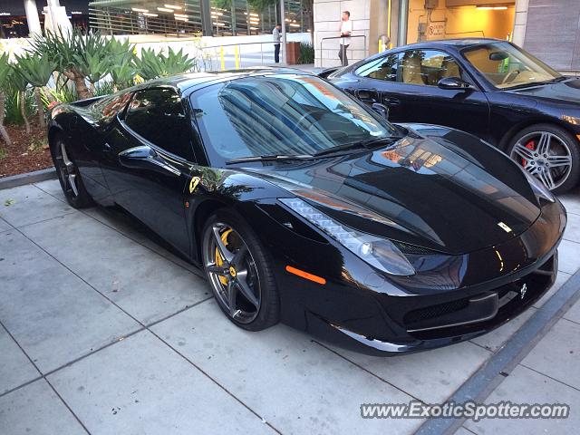 Ferrari 458 Italia spotted in Las Angeles, California
