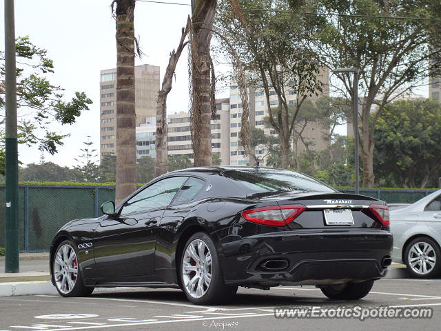 Maserati GranTurismo spotted in Lima, Peru