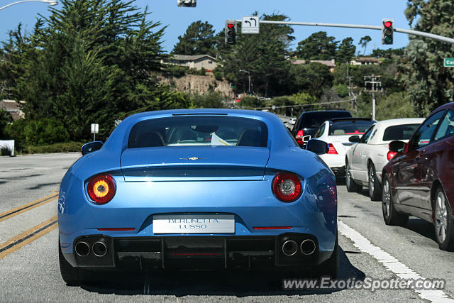 Ferrari F12 spotted in Carmel Valley, California