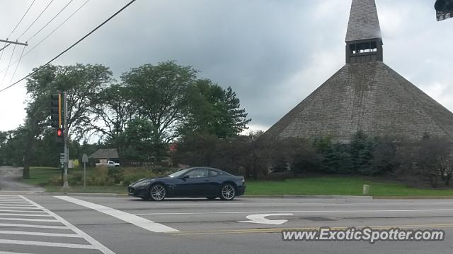 Maserati GranTurismo spotted in Oak Brook, Illinois