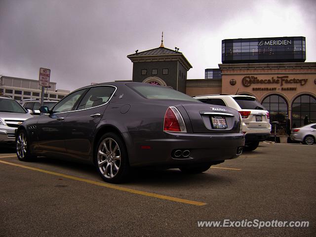 Maserati Quattroporte spotted in Oak Brook, Illinois