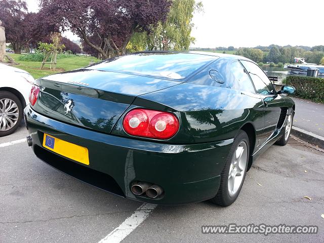 Ferrari 456 spotted in Remich, Luxembourg
