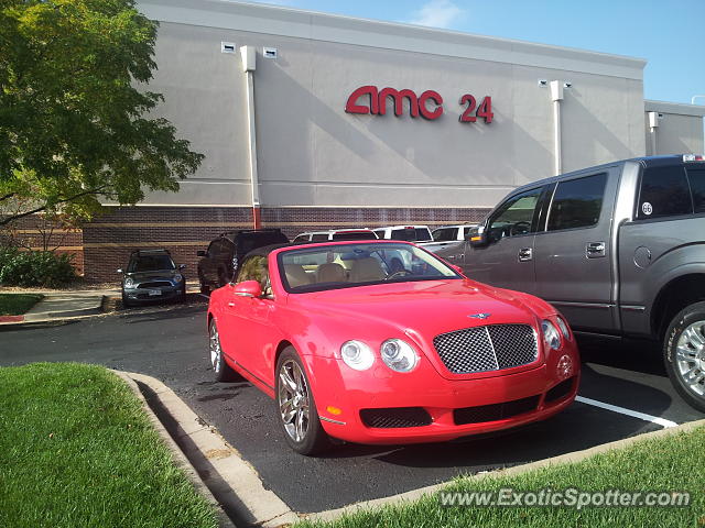 Bentley Continental spotted in Lone Tree, Colorado