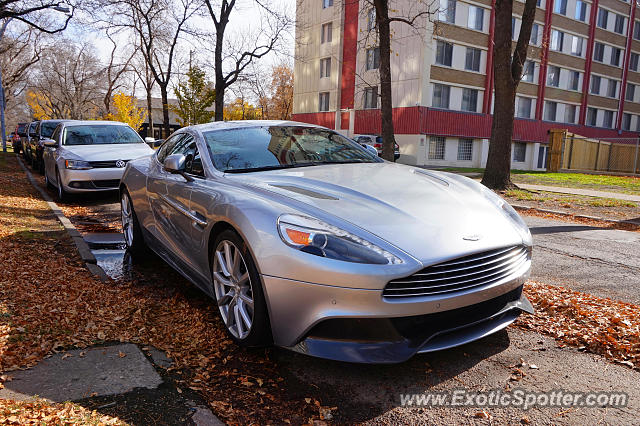Aston Martin Vanquish spotted in Edmonton, Canada