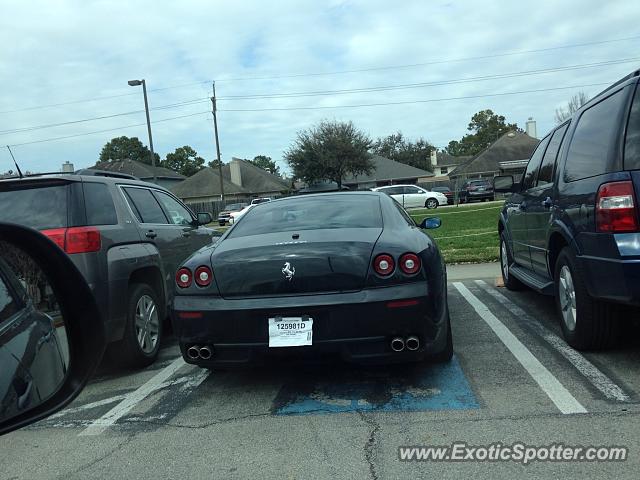 Ferrari 612 spotted in Houston, Texas