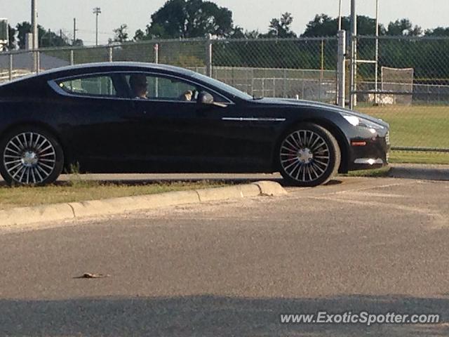 Aston Martin Rapide spotted in Bryan, Texas