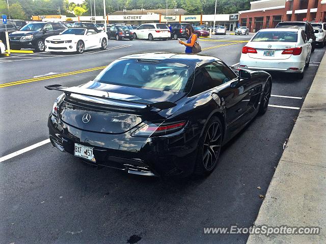 Mercedes SLS AMG spotted in Atlanta, Georgia