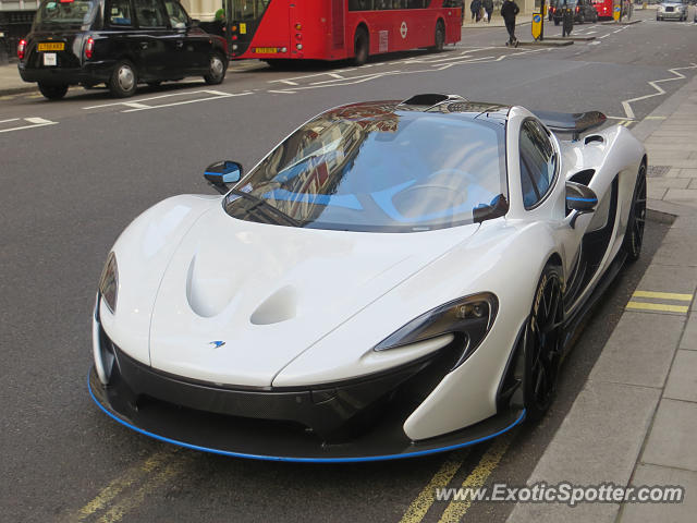 Mclaren P1 spotted in London, United Kingdom