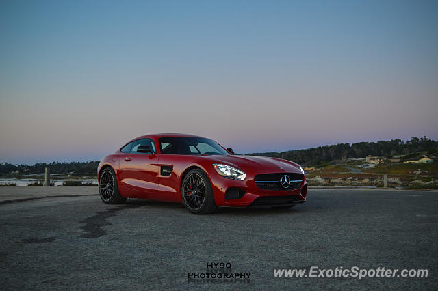 Mercedes AMG GT spotted in Carmel, California