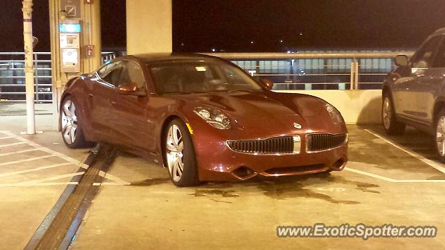 Fisker Karma spotted in Raleigh, North Carolina