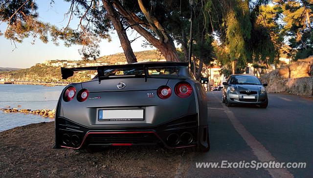Nissan GT-R spotted in Pylos, Greece