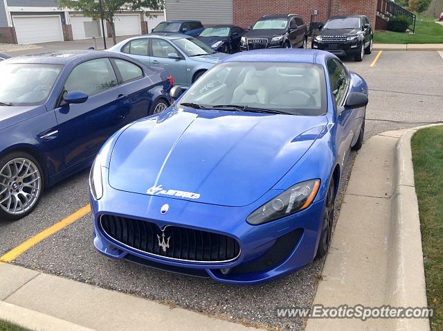 Maserati GranTurismo spotted in East Lansing, Michigan