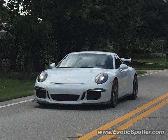 Porsche 911 GT3 spotted in Stuart, Florida