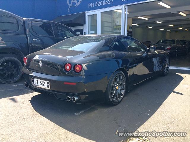 Ferrari 612 spotted in Auckland, New Zealand