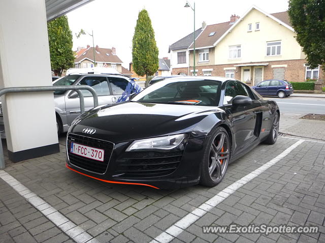 Audi R8 spotted in Brussels, Belgium