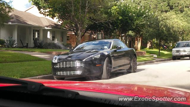 Aston Martin Rapide spotted in Houston, Texas