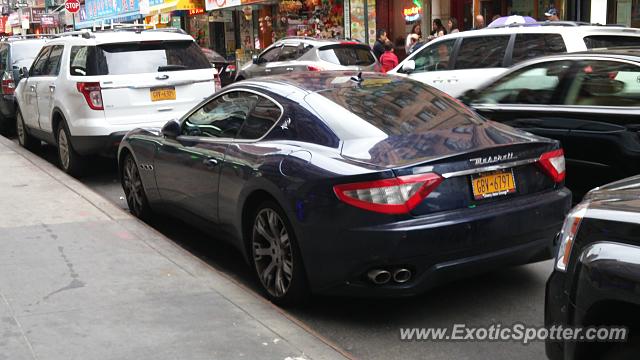 Maserati GranTurismo spotted in New York, New York