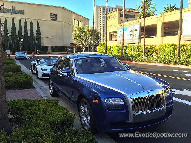 Lamborghini Aventador spotted in Newport Beach, California