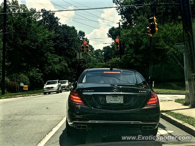 Mercedes Maybach spotted in Atlanta, Georgia