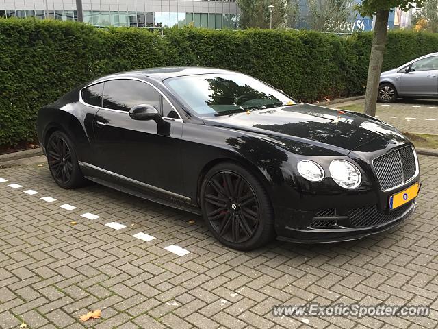 Bentley Continental spotted in Brussels, Belgium