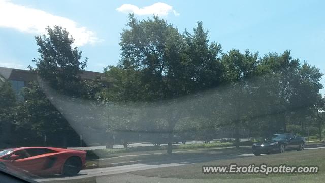 Lamborghini Aventador spotted in Glenview, Illinois