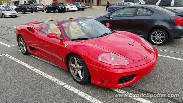 Ferrari 360 Modena spotted in Paramus, New Jersey