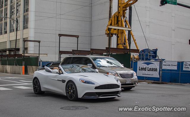 Aston Martin Vanquish spotted in Chicago, Illinois