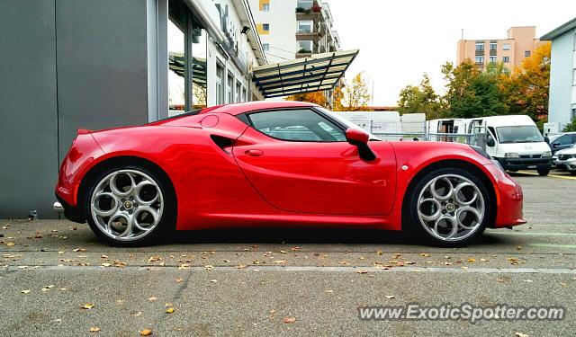 Alfa Romeo 4C spotted in Geneve, Switzerland