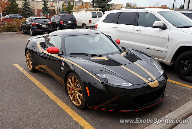 Lotus Evora spotted in Edmonton, Canada