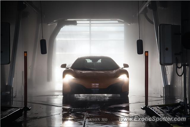 Mclaren 650S spotted in Boston, United States