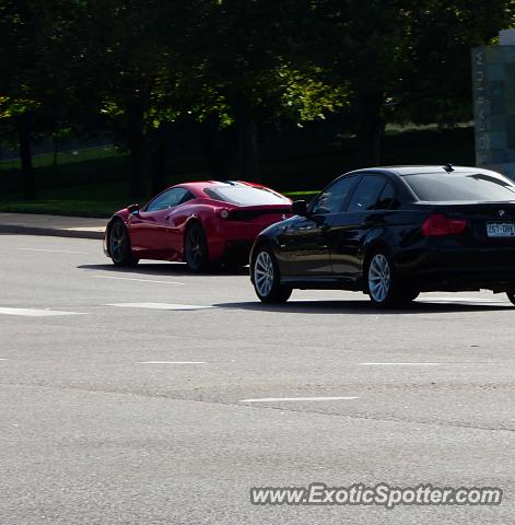 Ferrari 458 Italia spotted in GreenwoodVillage, Colorado