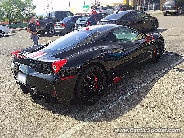 Ferrari 458 Italia spotted in El Paso, Texas