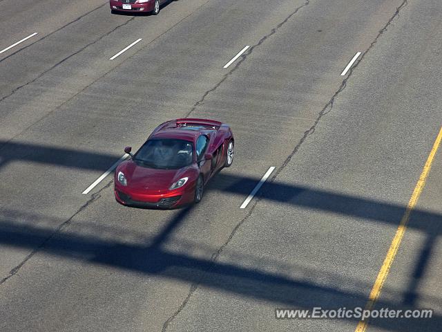 Mclaren MP4-12C spotted in DTC, Colorado