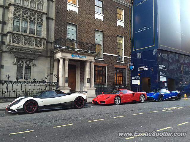 Pagani Zonda spotted in London, United Kingdom