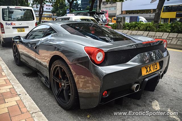 Ferrari 458 Italia spotted in Hong Kong, China