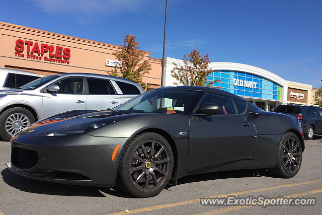 Lotus Evora spotted in Victor, New York