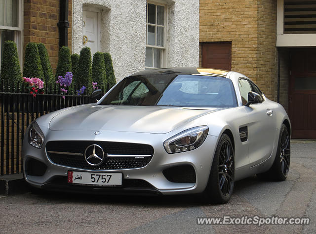 Mercedes AMG GT spotted in London, United Kingdom