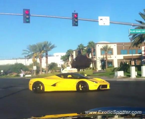 Ferrari LaFerrari spotted in Las vegas, Nevada
