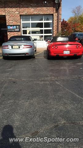 Aston Martin DB9 spotted in Brookfield, Wisconsin