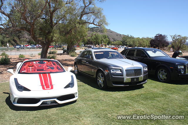 Ferrari 458 Italia spotted in Carmel Valley, California