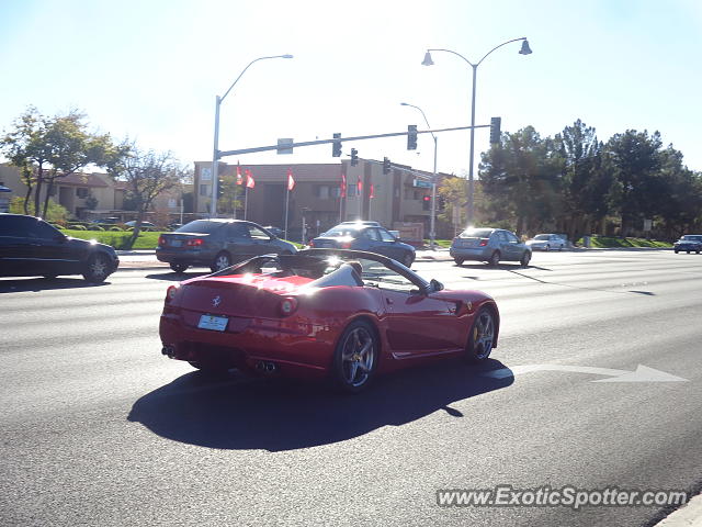 Ferrari 599GTO spotted in Las Vegas, Nevada