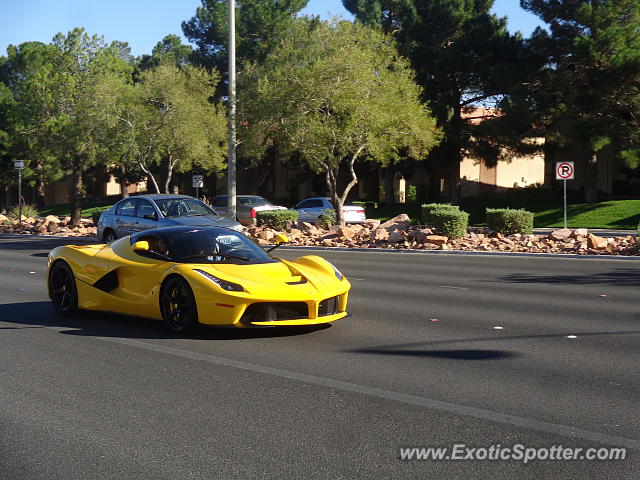 Ferrari LaFerrari spotted in Las Vegas, Nevada