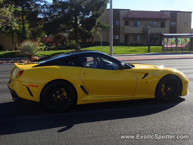 Ferrari 599GTO spotted in Las Vegas, Nevada