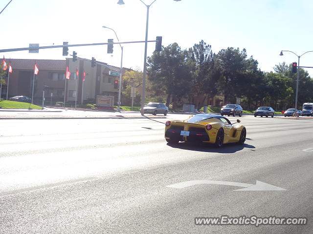 Ferrari LaFerrari spotted in Las Vegas, Nevada