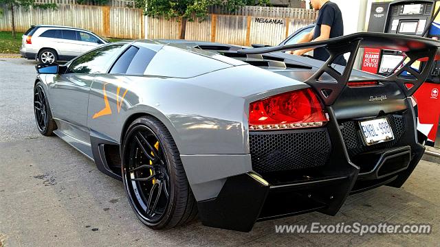 Lamborghini Murcielago spotted in Toronto, Canada
