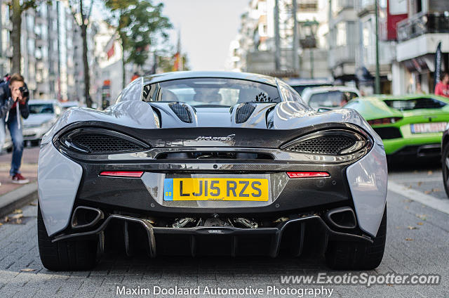 Mclaren 570S spotted in Knokke-Heist, Belgium