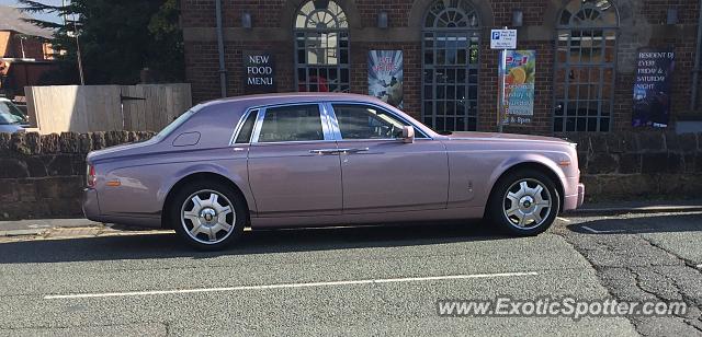 Rolls-Royce Phantom spotted in Heswall, United Kingdom