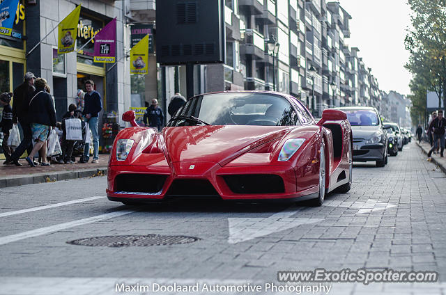 Ferrari Enzo spotted in Knokke-Heist, Belgium
